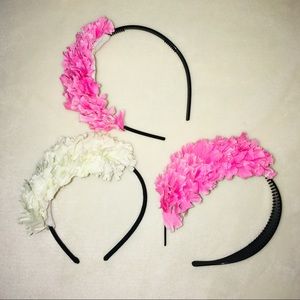 Flowery headbands